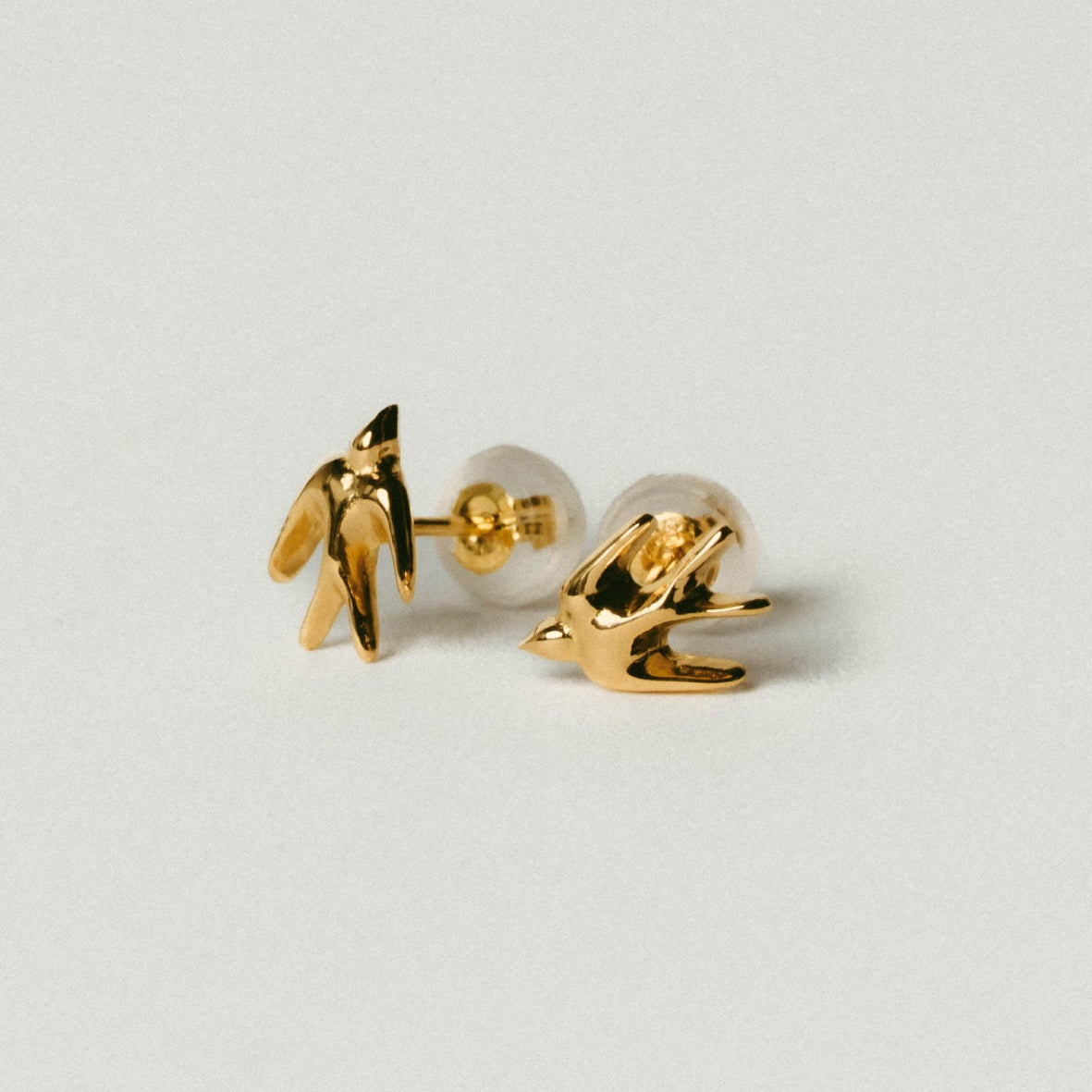 【受注商品】tsubame pierce(silver/gold)