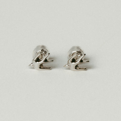 【受注商品】tsubame pierce(silver/gold)
